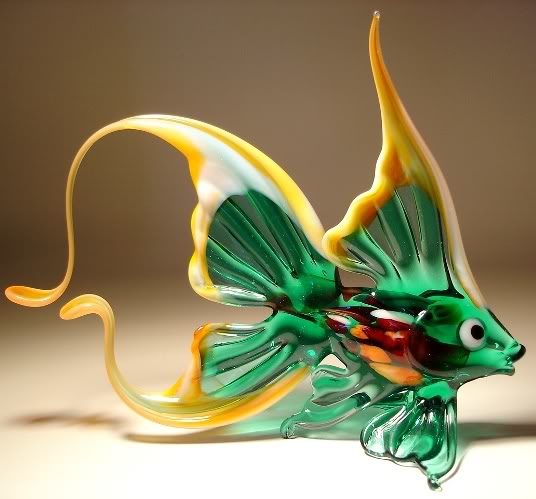 Cam balık biblo modelleri