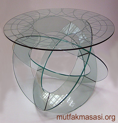 Camlı oval mutfak masası modelleri – Kopya