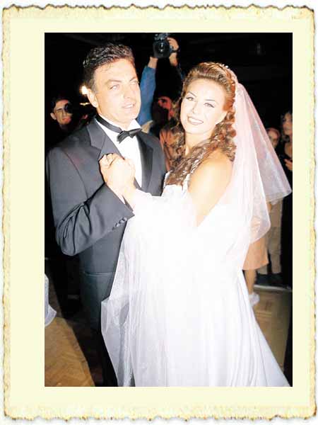 Filiz Taçbaş ile Cahit Yavuz’un evlilik resmi
