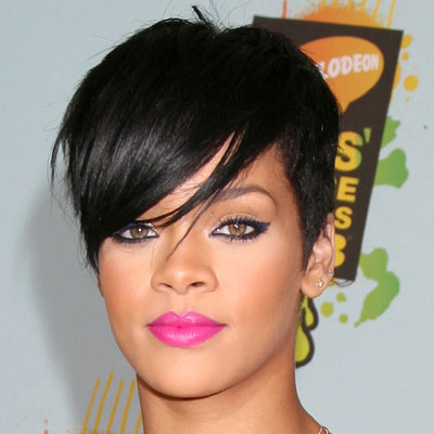 Rihanna kısa saç modeli