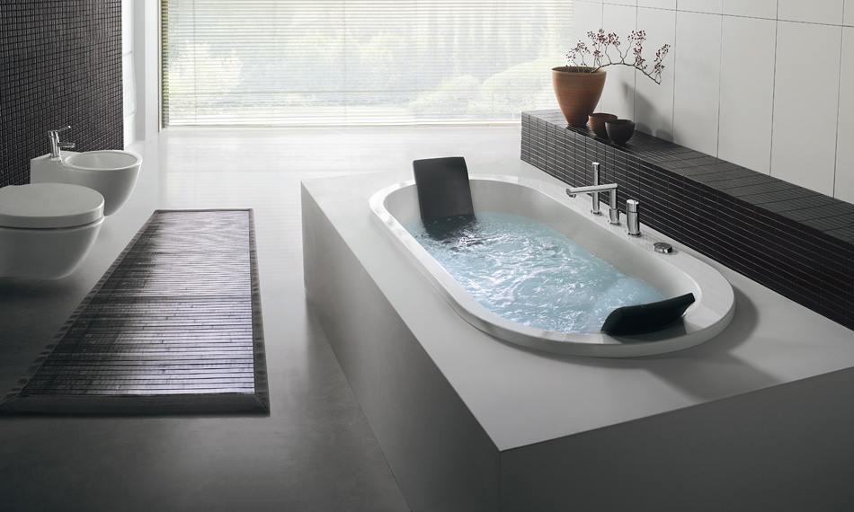 Sade modern banyo dizayn modelleri