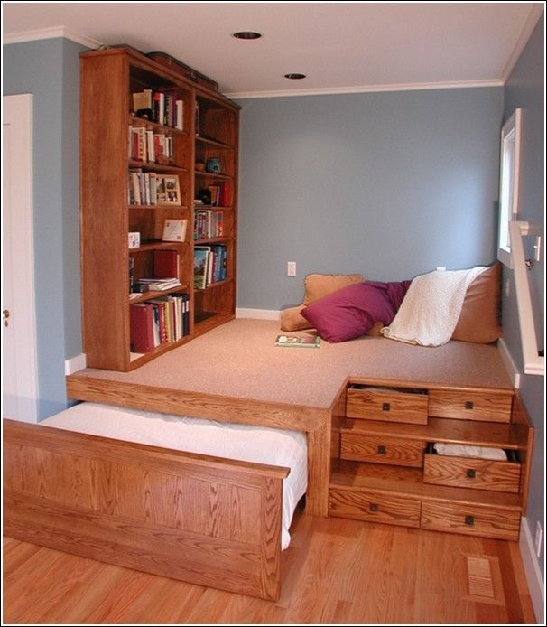 Dekoratif yatak odası modeli