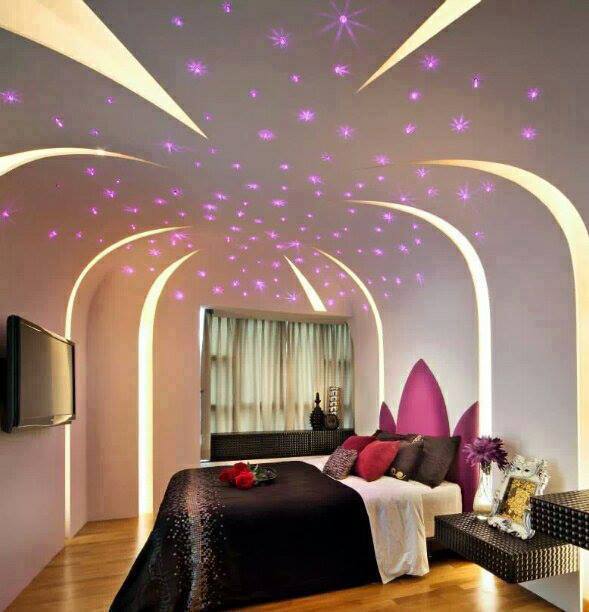 Modern yatak odası dizayn