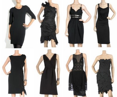 sebzeler verim karşı  Zarif modern siyah elbise modelleri
