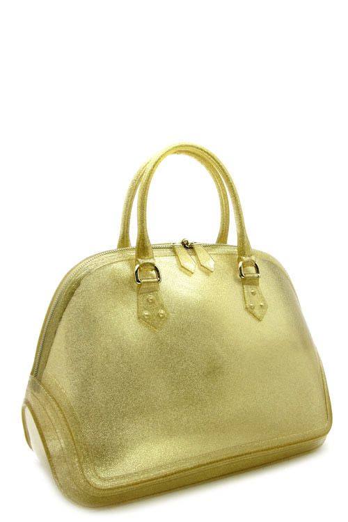 altın sarısı renkli bayan el çantası modelleri