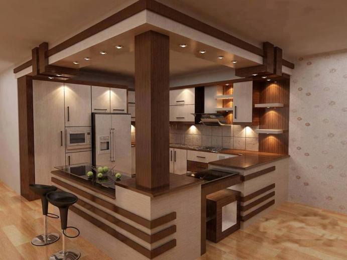 Değişik modern mutfak dizayn modelleri