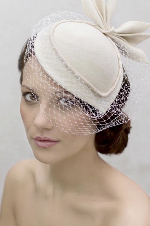 Bridal hats and headpieces for weddings.