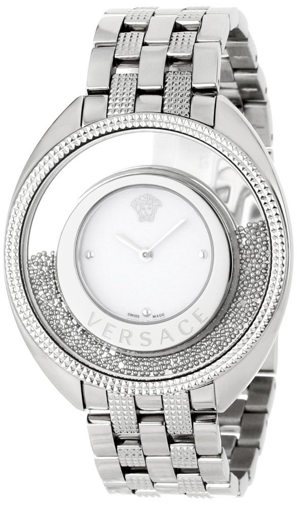 versace tasarım gümüş saat modeli