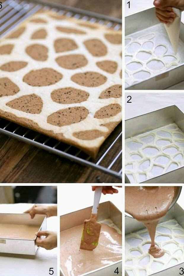 şekilli kek yapımı