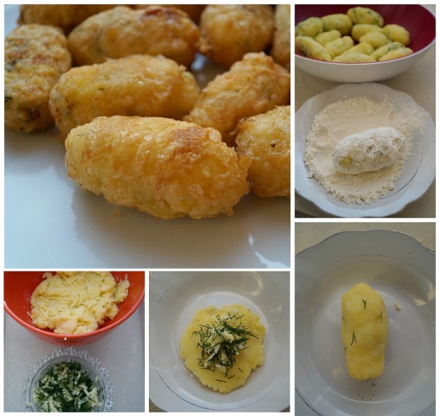 Kaşar Peynirli Patates Köftesi Tarifi