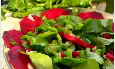 Kırmızı Pancarlı Su Teresi Salatası Tarifi