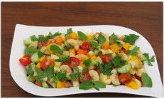 Naneli Diyet Meyve Salatası Tarifi