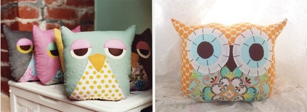 Dekoratif Baykuş Yastıklar Dekoratif Baykuş Yastıklar