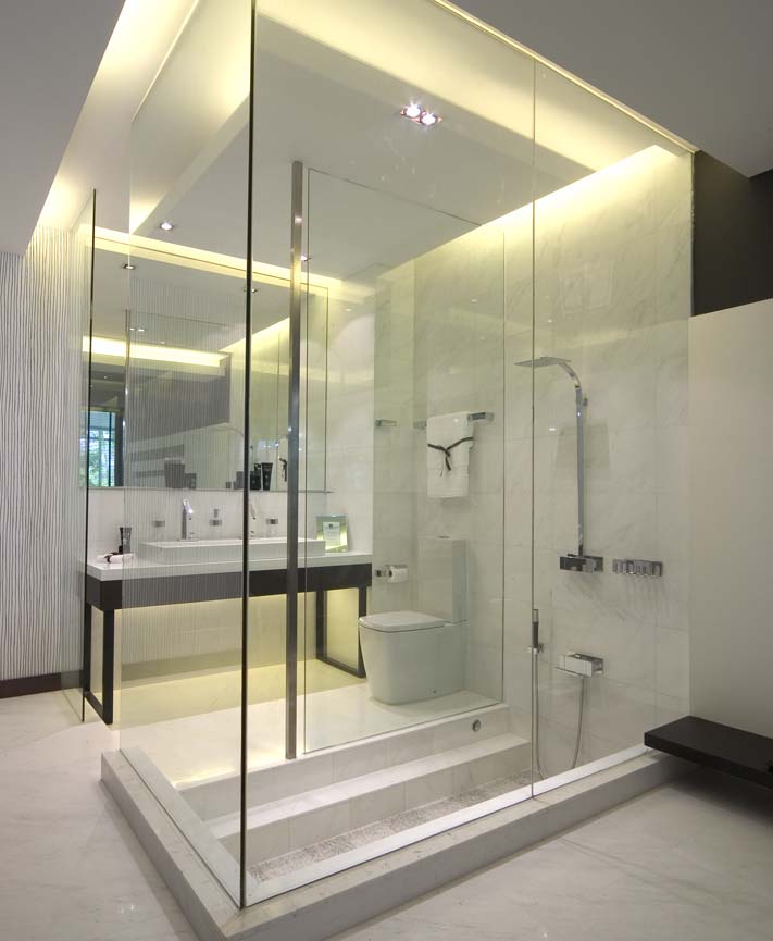 Cam modern  duşakabin modelleri