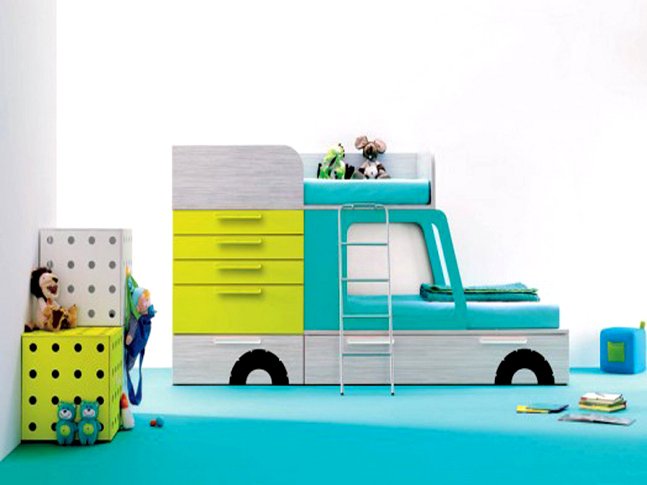 Komik çocuk odası mobilya modelleri