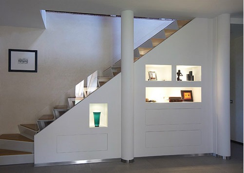 Merdiven altı duvar niş modelleri