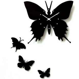 Siyah kelebek saat modeli