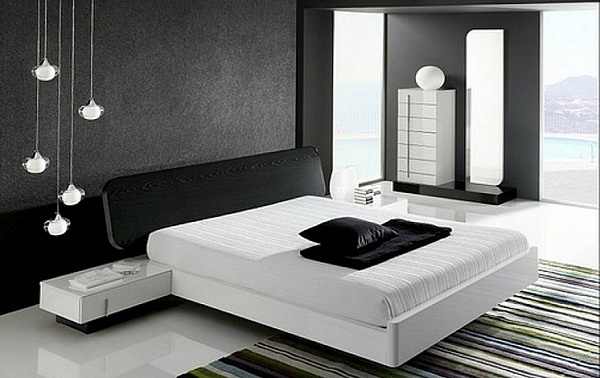 Yatak odası ince halı modeli