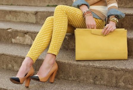 trend sezon sarı ayakkabı modelleri